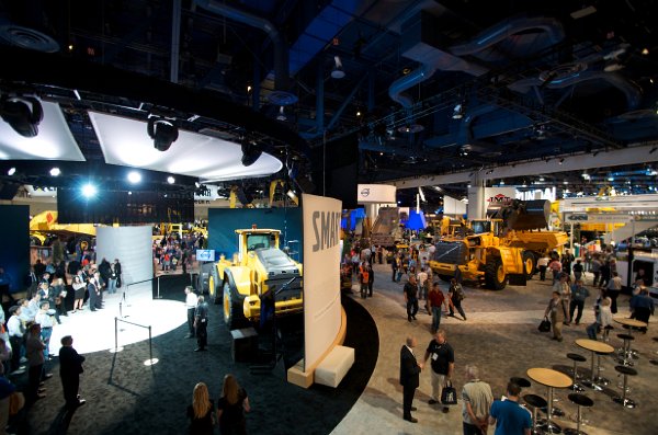 Volvo Contruction booth Con Expo 2014